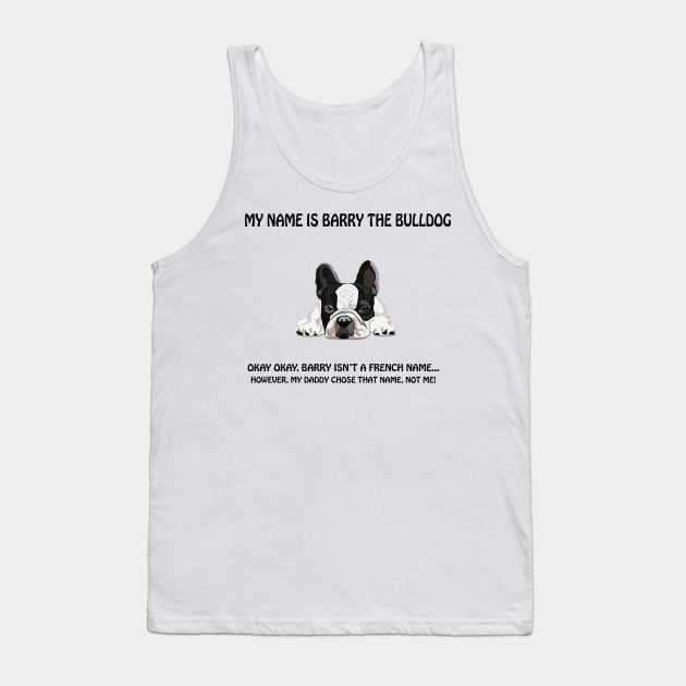 French bulldog Barry Tank Top by SwissDevil